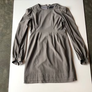Julie Dillon gray silk dress